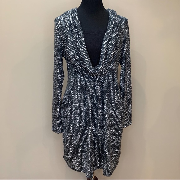 Papillon Blanc Dresses & Skirts - Papillon Cowl Neck Soft Dress, L.